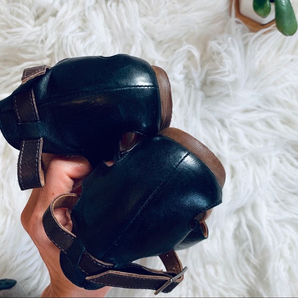 ♻️✌🏻sold✌🏻♻️MIZ MOOZ black and brown leather - Picture 7 of 8